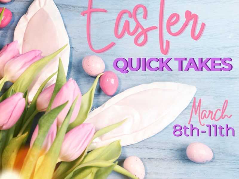 a spring graphic for easter QuickTakes