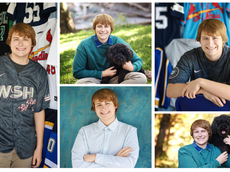 senior boy collage